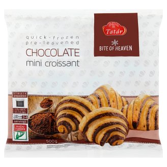 Tatár gyorsfagyasztott, előkelesztett csokoládés mini tekercs 500 g