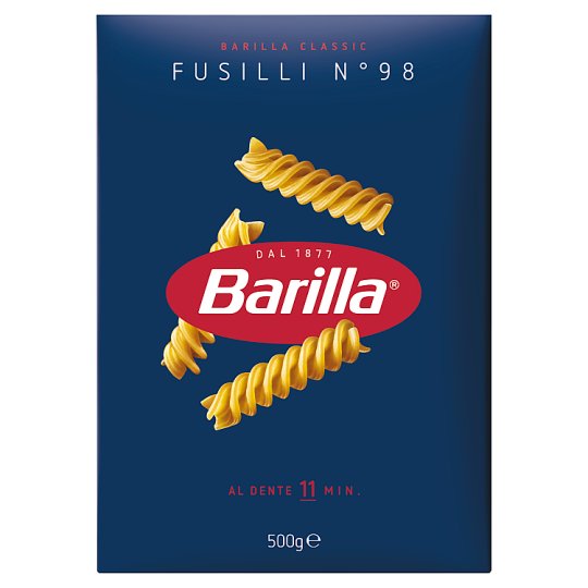 Barilla Fusilli apró durum száraztészta 500 g