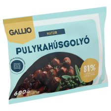 Gallio Natural Turkey Meatballs 600 g