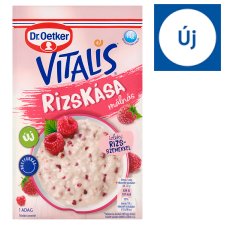 Dr. Oetker Vitalis málnás rizskása alappor 52 g 