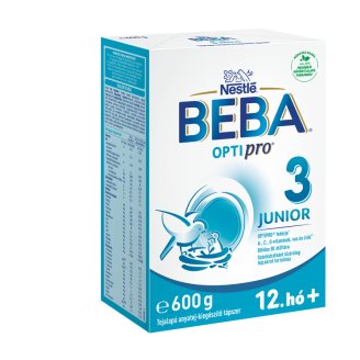 Beba Pro Junior 1 tejalapú anyatej-kiegészítő tápszer 12 hónapos kortól 600 g