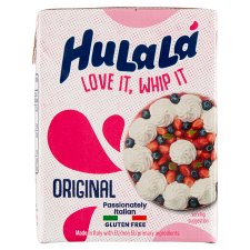 HuLaLá UHT Sweetened Whipping Product Based on Vegetable Fats and Oils 200 ml