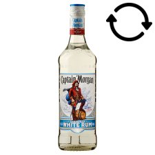 Captain Morgan White rum 37,5% 0,7 l