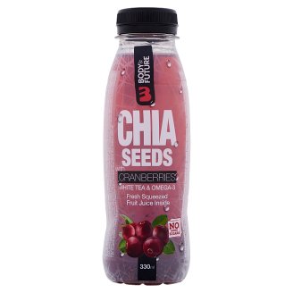 Body&Future szénsavmentes gyümölcsital gyümölcslé keverékből hozzáadott chia maggal 330 ml