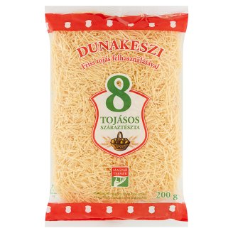 Dunakeszi cérnácska 8 tojásos száraztészta 200 g