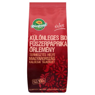 Biopont BIO édes különleges fűszerpaprika őrlemény 100 g