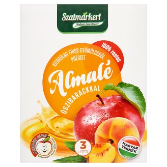 Szatmárkert almalé őszibarackkal 3 l