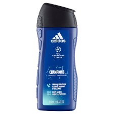 Adidas UEFA Champions League Champions 2 az 1-ben tusfürdő férfiaknak 250 ml