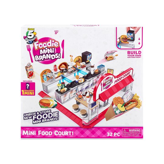 Zuru Foodie Mini Brands! mini büfé játékszett
