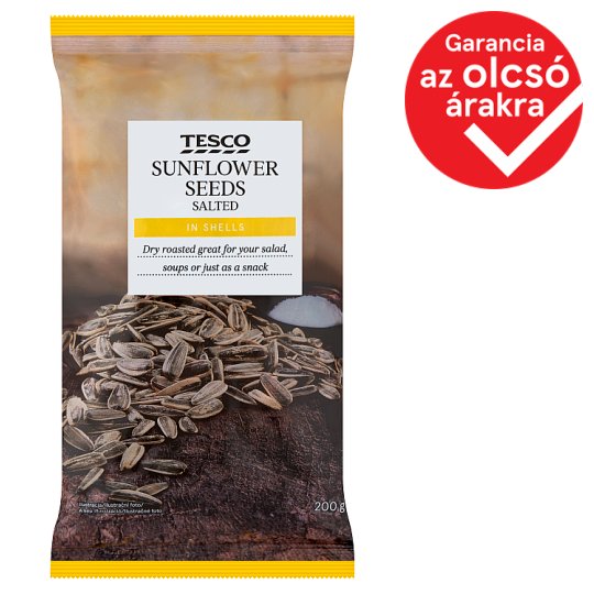 Tesco Roasted, Salted Sunflower Seeds 200 g Tesco Online, Tesco From