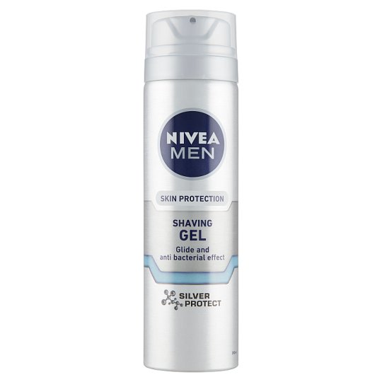 NIVEA MEN Silver Protect Shaving Gel 200 ml Tesco Online, Tesco From