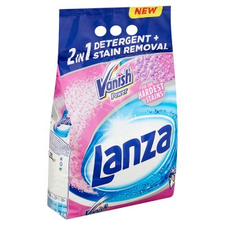 Lanza Vanish 2in1 Power Colors Detergent+Stain Removal Powder for Coloured Clothes 70 Washes 5,25 kg