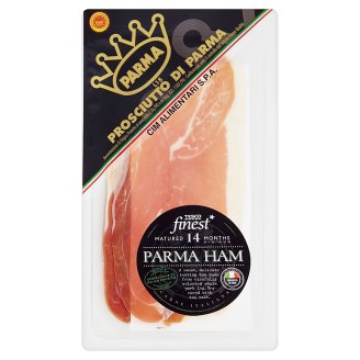 Tesco Finest Prosciutto di Parma érlelt, szeletelt, nyers, szárított sonka 70 g