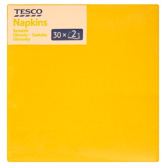 Tesco szalvéta 2 rétegű 33 cm 30 db