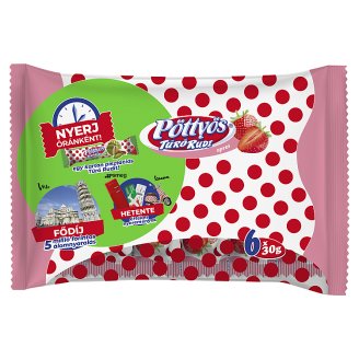Pöttyös Túró Rudi epres túródesszert 6 x 30 g
