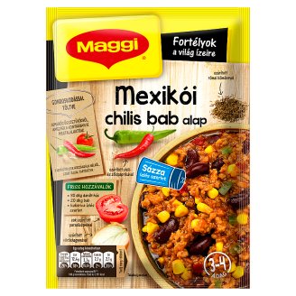 Maggi Fortélyok Mexikói chilis bab alap 45 g