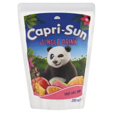 Capri-Sun Jungle Drink Mixed Fruit Drink with Sugar and Sweetener 200 ml