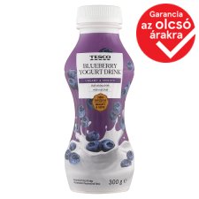 Tesco zsírszegény áfonyás joghurtital 300 g 