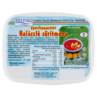 Gyorsfagyasztott halászlé sűrítmény 200 g