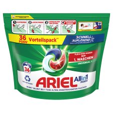 Ariel All-in-1 PODS folyékony mosókapszula Universal+ 36 Mosáshoz