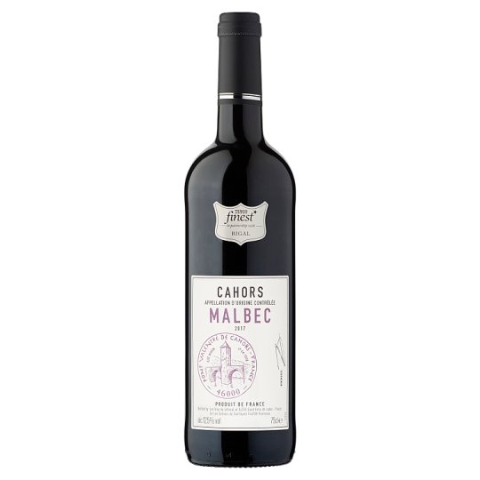 Tesco Finest Cahors Malbec Pays d'Oc Red Wine 12,5 750 ml Tesco