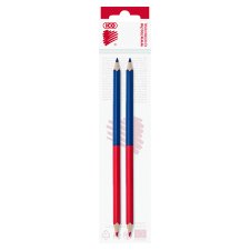 ICO Double-Ended Red/Blue Coloured Pencils 2 pcs