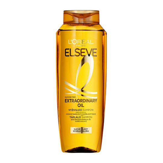 L'Oréal Paris Elseve Extraordinary Oil tápláló sampon normál és száraz, fénytelen hajra 400 ml