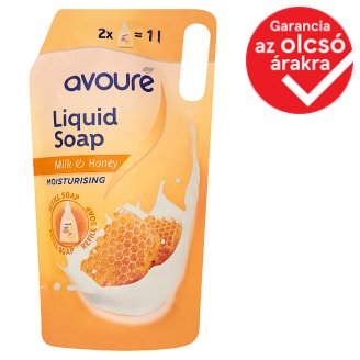 Avouré Milk & Honey folyékony szappan 1 l
