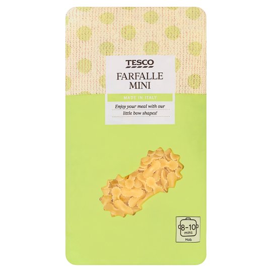 Tesco Farfalle Mini durum száraztészta 500 g