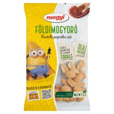 Mogyi füstölt paprika ízű pirított földimogyoró cukorral és édesítőszerrel 130 g