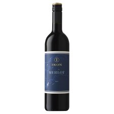 Ikon Merlot száraz vörösbor 13% 0,75 l