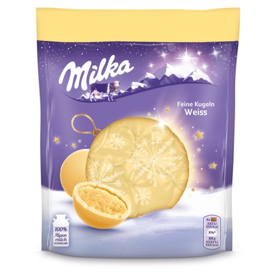 Milka White Chocolate Balls 90 g