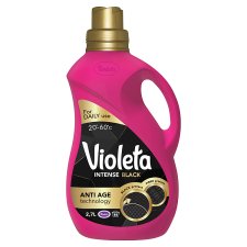 Violeta Intense Black folyékony mosószer sötét ruhanemű kézi és gépi mosásához 49 mosás 2700 ml