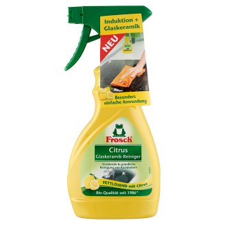 Frosch Glass Ceramic Hot Plate Cleaner Lemon Spray 300 ml