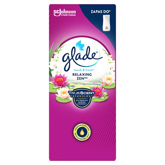 Glade Touch & Fresh Relaxing Zen Air Freshener 10 ml Tesco Online