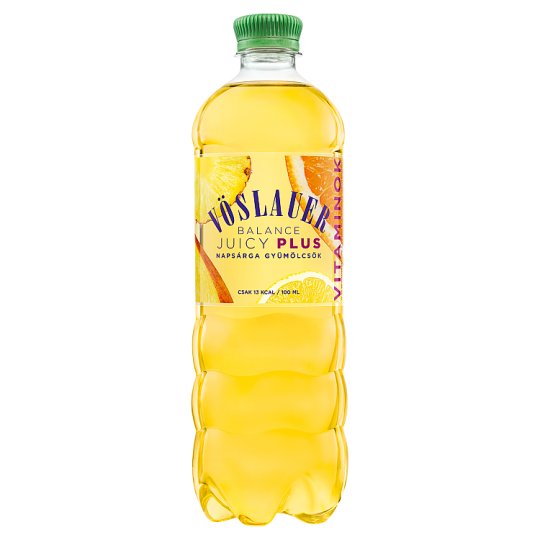 Vöslauer Balance Juicy Plus Carbonated Soft Drink with Passion Fruit