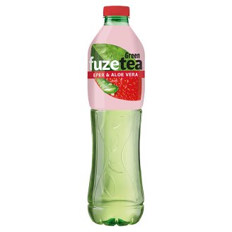 FUZETEA szénsavmentes eper-aloe vera ízű üdítőital cukorral és édesítőszerrel 1,5 l