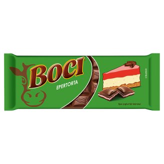 Boci Epertorta eper-joghurt ízű krémmel töltött tejcsokoládé 90 g