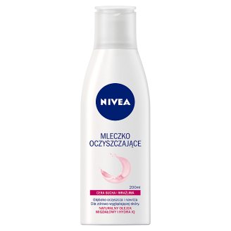 NIVEA Mleczko oczyszczające cera sucha i wrażliwa 200 ml