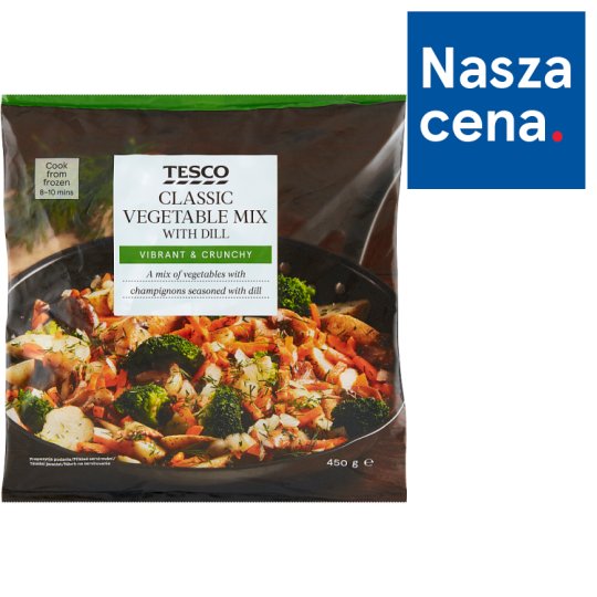 Tesco Classic Vegetables Mix 750 g