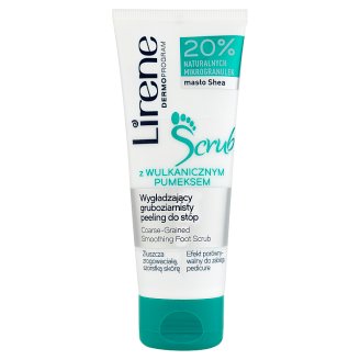 Lirene Scrub Wygładzający gruboziarnisty peeling do stóp 75 ml