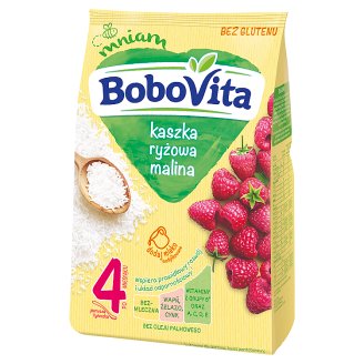 BoboVita Kaszka ryżowa malina po 4 miesiącu 180 g
