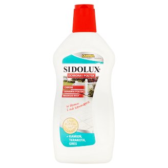 Sidolux Nabłyszczanie Środek do ochrony i nabłyszczania kamienia terakoty i gresu 500 ml