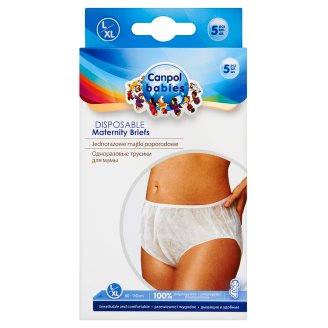 Canpol Babies Majtki jednorazowe poporodowe L/XL 5 sztuk