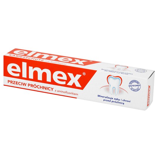 Elmex Przeciw Próchnicy z aminofluorkiem Pasta do zębów 75 ml