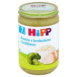 HiPP Risotto z brokułami i królikiem po 7. miesiącu 220 g
