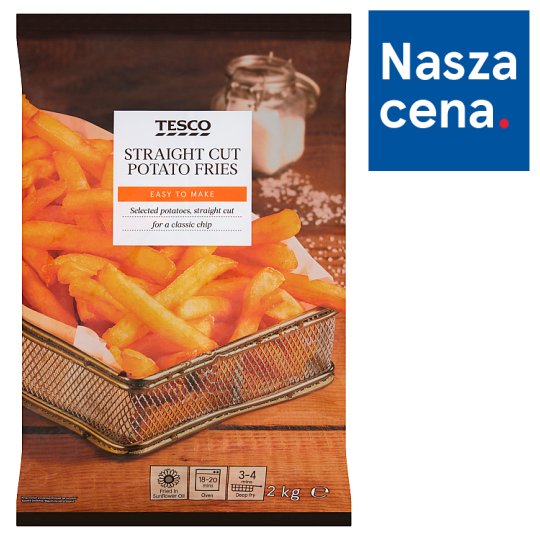 Tesco Straight Cut Potato Fries 2 kg