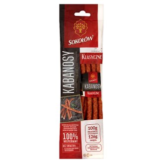 Sokołów Kabanosy klasyczne 120 g
