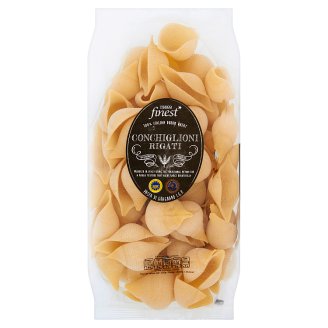 Tesco Finest Conchiglioni Rigati Makaron z pszenicy durum 500 g