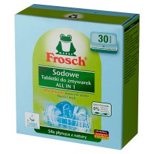 Frosch Sodowe tabletki do zmywarek 600 g (30 sztuk)